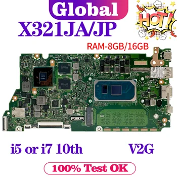 KEFU X321JA Doske Pre ASUS X321JP X321J X321JQ I321J S333J Notebook Doske i5 i7 10. Gen RAM-8 GB/16 GB V2G Obrázok