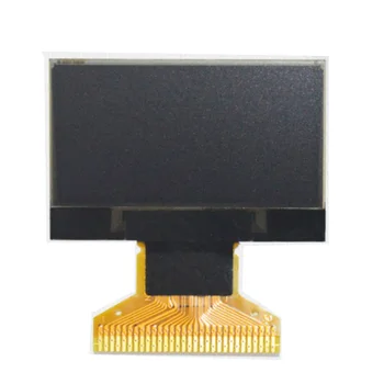 1.29 Palcový OLED Displej 128*64 Ovládač SSD1315 OZUBENÉ Biela Modrá Podpora SPI/IIC 1.29 Malé Palcový OLED Displej LCD Obrázok