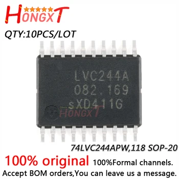 10PCS 100% NOVÉ 74LVC244APW,118 SOP-20.Chipset Obrázok