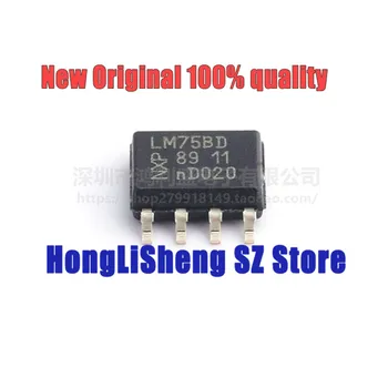 10pcs/veľa LM75BD LM75BD,118 LM75 LM75B SOP8 Chipset 100% Nový&Originál Na Sklade Obrázok