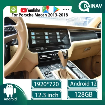 12.3 Palcový autorádia Pre Porsche Macan Roky 2013-2018 Android Auto Multimediálny prehrávač, GPS Navigáciu, WIFI Carplay Vedúci Jednotky Obrázok