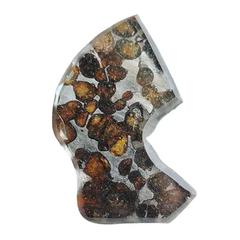 15 g SERICHO Pallasite Olivový Meteorit Plátky Prírodné Meteorit Materiál Olivový Meteorit Vzoriek - Z Kene - QA262 Obrázok