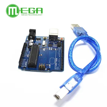 1pcs UNO R3 MEGA328P ATMEGA16U2 Kompatibilné 1pcs USB Kábla 30 cm Obrázok