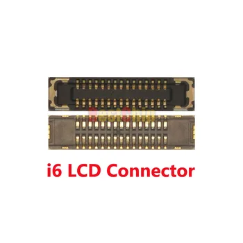 20pcs/veľa Originálnych J2019 LCD Displej FPC konektor pre iPhone 6 6 G 4. 7 palca na základnej doske Obrázok