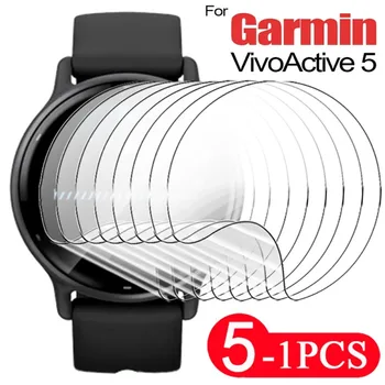 5/1Pcs Ochranné Fólie pre Garmin Vivoactive 5 Smartwatch HD Screen Protector, Anti-scratch Hydrogel Filmov pre Vivoactive 5 Obrázok
