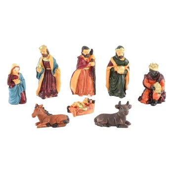 831B betlehemom Remesiel Živice Vianočné Jasličky Dekorácie Katolíckej Figúrka Obrázok