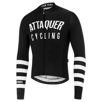 Attaquer cyklistika dres mužov Plné rukávy cyklus nosenie MTB roubaix cyklistické oblečenie, topy s dlhým rukávom Športové nosenie SL jazda tričko Obrázok