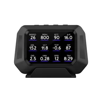 Auto Head-up Displej Univerzálny 4x4 Inclinometer Auto Snímač Úrovne HUD Gradient GPS v Reálnom čase, Off-road Vozidla, Rýchlomer Pre Obrázok