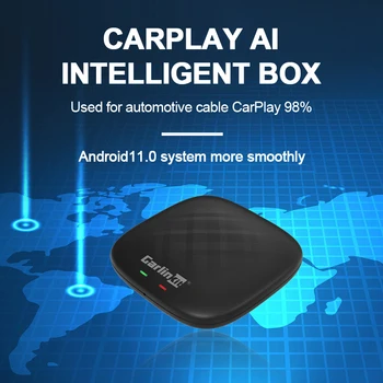 Carlinkit Android 11.0 Hladký Systém AI Box Mini Prenosné CarPlay Bezdrôtový Android Auto CarPlay Multifunkčné Dual Bluetooth USB Obrázok