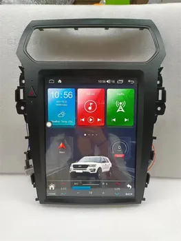 Carplay Pre Ford Explorer 2011 2012 2013 2014 2015 2016 Tesla Autorádia 2 Din Android Multimediálny Prehrávač Auto Dotykový Displej Stereo Obrázok