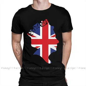 Elizabeth Alexandra 2021 Nový Príchod T-Shirt Britskej Koruny Veličenstvo Kráľovná 2 Jedinečný Dizajn Tričko Crewneck Bavlnené Tričko pre Mužov Obrázok