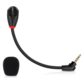 Headset Mikrofón Pre Let S Bezdrôtové Potlačením Hluku Herné Slúchadlá 3,5 Mm Odnímateľný Mikrofón Obrázok