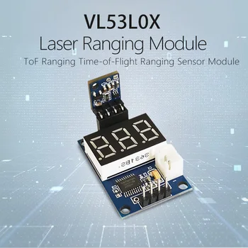 LC VL53L0X Laser Škály Modul ToF Time-of-Flight Meranie Vzdialenosti Snímača Model Obrázok