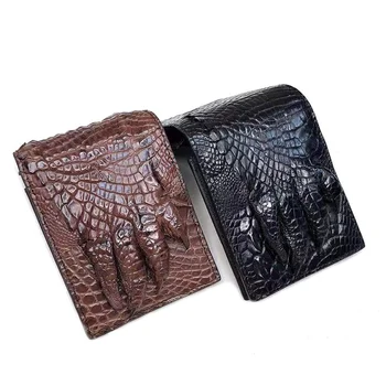 Muži Peňaženky Luxusný Business Peňaženky Originálne Kožené Vrece Krátke Bežné Peňaženky Dizajnér Cartera Hombre High-End pánske Klasické Kabelky Obrázok