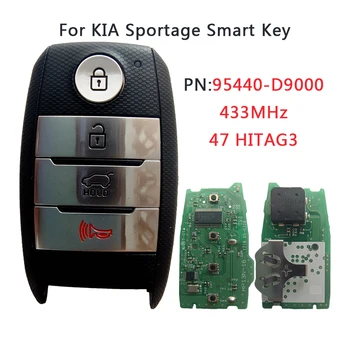 PN 95440-D9000 Pôvodný Pre KIA Sportage Smart Remote Tlačidlo 4 Tlačidlo 433MHz 47 Čip HITAG3 FCCID T08-FOB,-4F08 TXK051047 Obrázok
