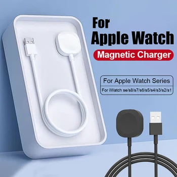 Pre Apple Hodinky Nabíjačku SE S8 S7 S6 S5 S4 S3 S2 S1 Prenosné Magnetické Nabíjací Kábel Pre Apple Hodinky Série 8 7 6 5 Rýchle Nabíjanie Obrázok