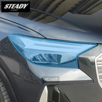 Pre Audi Q4 E-tron 2022-2023 Auto Exteriéru Svetlometu TPU PPF Ochranný Film Anti-scratch Opravy Príslušenstvo Obrázok