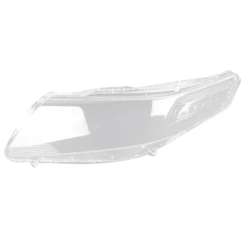 pre Honda City 200-2014 Ľavej Auto Svetlometov Kryt vedúci svetlo lampy Transparentné Tienidlo Shell Objektív Sklo Obrázok