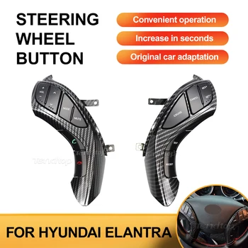 Pre Hyundai Elantra I30 Multifunkčného Volantu Tlačidlá Tempomat Objem Zapnite Pripojenie Bluetooth Auto Príslušenstvo Obrázok