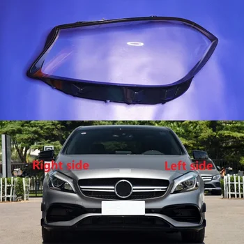 Pre Mercedes-Benz W176 A-Trieda A180 A200 A260 A45 AMG 2017 2018 Svetlometov Kryt Objektívu Sklenené Tienidlo Svetlometu Shell Lampy Bývanie Obrázok