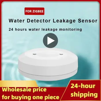Prepojenie Vody Povodňovej Únik Únik Ponorné Čidlo Detektor Pretečeniu Nepremokavé Smart Home Security Protection Obrázok