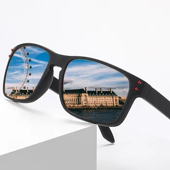 Pánske Polarizované slnečné Okuliare na Nočné Videnie Turistika Jazdy UV400 Odtiene Športové Slnečné Okuliare Okuliare Moderné Vonkajšie Žalúzie Okuliare Obrázok