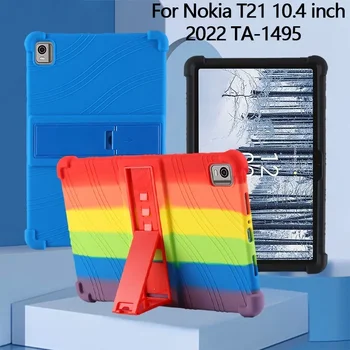 Silikónový Kryt Prípade Stojan Pre Nokia T21 2022 10.4