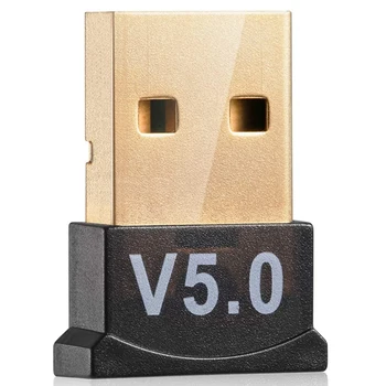 USB Bluetooth 5.0 Adaptér Pre PC Win10/8.1/8/7/Bluetooth Dongle Prijímač/Vysielač Pre Podporu Pre Pripojenie Headsetu Obrázok