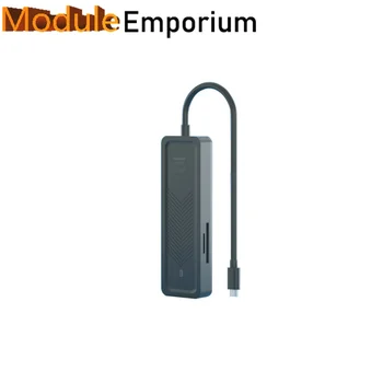 veľkoobchod Multifunkčné USB Dokovacia Stanica 4*USB-3,2 Gen2 10Gbps + TF,Slot na Notebook,USB-A 6in1 Hub Obrázok