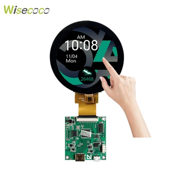 Wisecoco 2.8 Palcový Dotykový Displej Kruhový IPS Displej 480x480 RGB Rozhranie Pre Podlahové Práčky Termostaty kávovar Obrázok